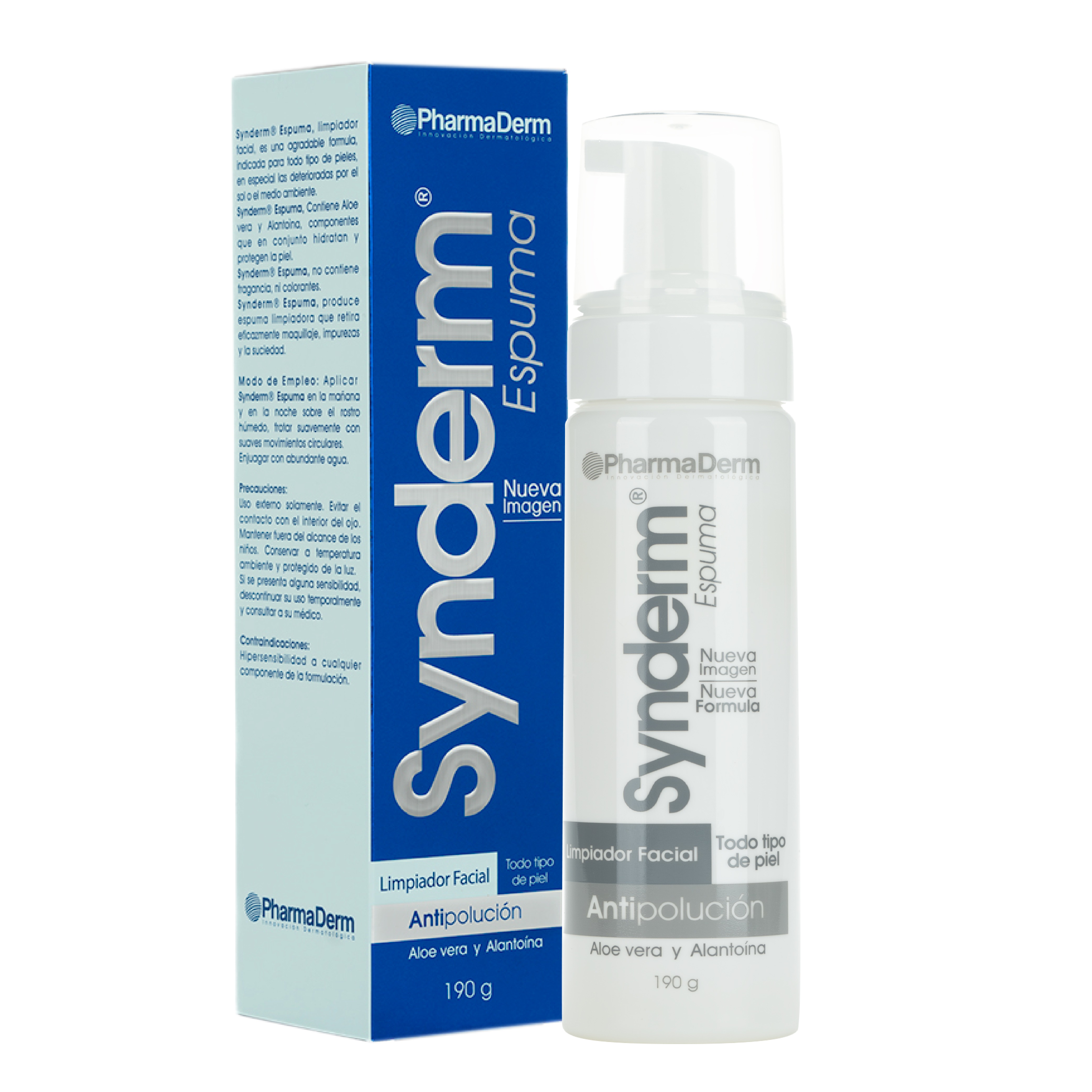 SYNDERM ESPUMA X 190gr PHARMADERM