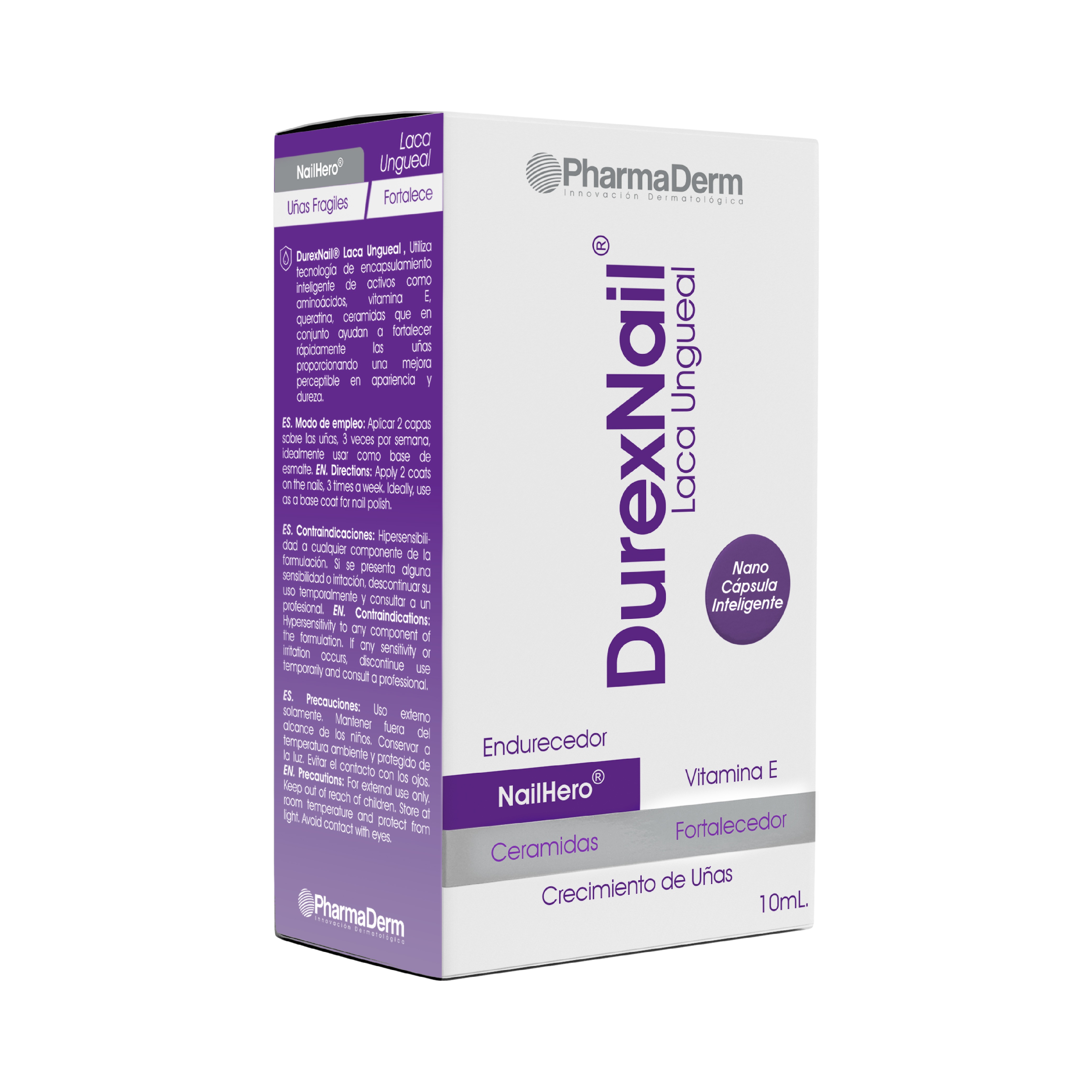 DUREX NAIL LACA UNGUEAL X 10 ML PHARMADERM