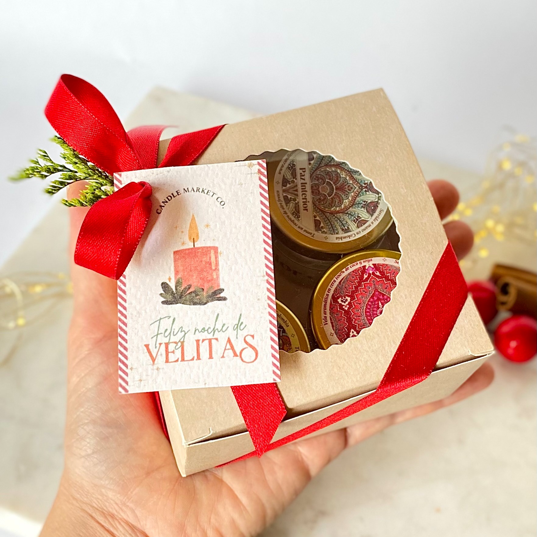 Kit Noche de Velitas x 4